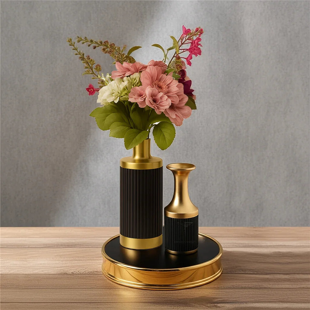 Black Elegant Vase