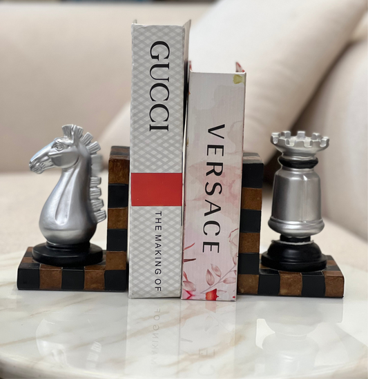 Chess Bookends