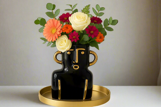 Artistic BG Face Vase