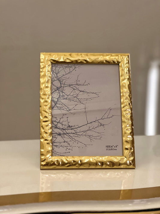 Golden Photo Frame- 3 Sizes