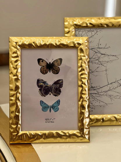 Golden Photo Frame- 3 Sizes