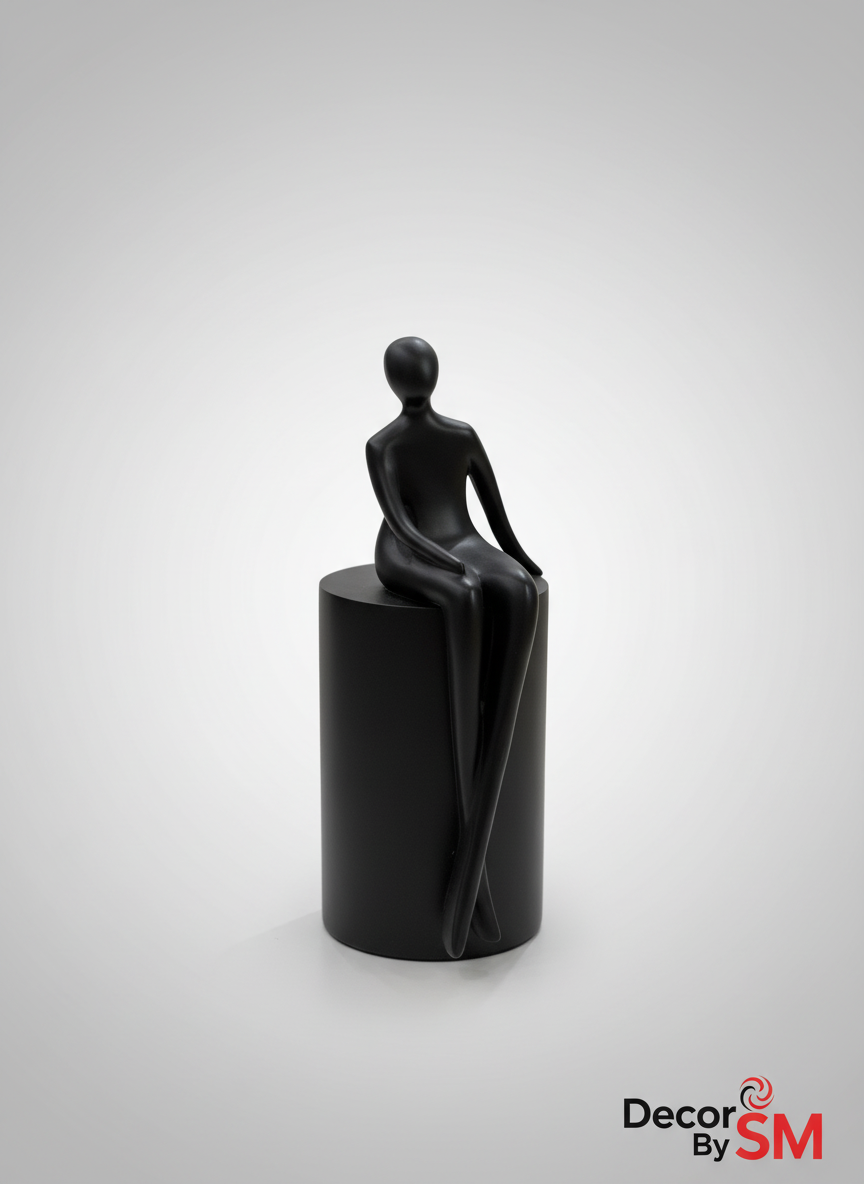 Enhanced Black Sculpture - View 1