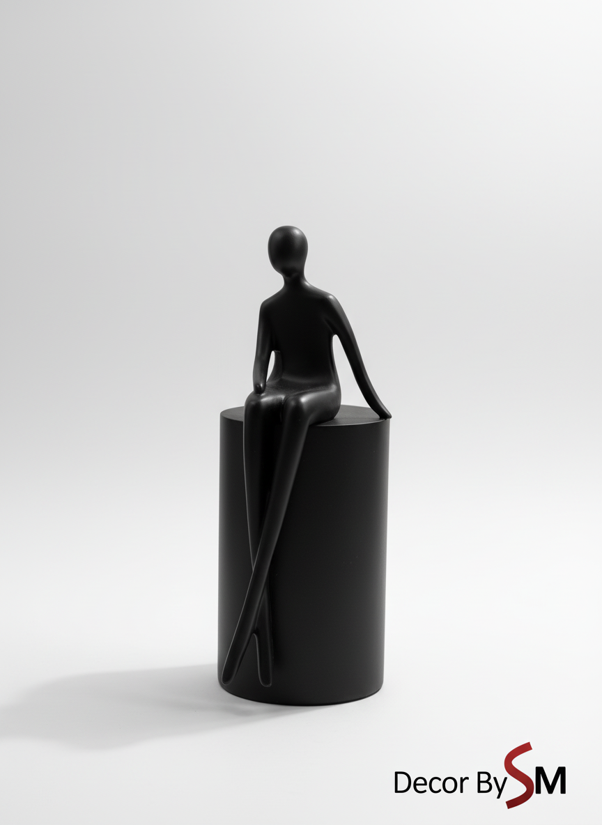 Enhanced Black Sculpture - View 2
