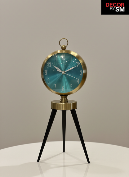 Enhanced Tripod Clock - Front View