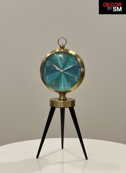 Enhanced Tripod Clock - Front View