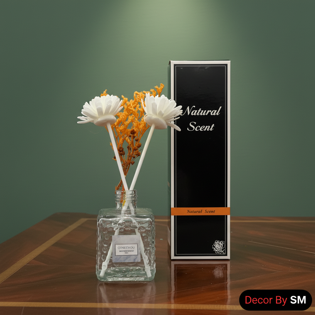 Luxury Reed Diffuser with Sola Flowers & Orange Botanicals