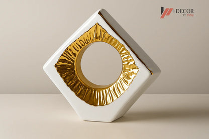 Modern decorative piece with watermark